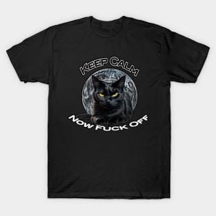 Black cat T-Shirt